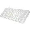 מקלדת גיימינג Skyloong GK61 RGB Glacier Yellow לבן