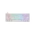מקלדת גיימינג Skyloong GK61 RGB Glacier Yellow לבן