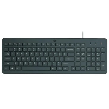 Игровая Клавиатура Проводная Клавиатура HP 150 USB Цвет:чёрный