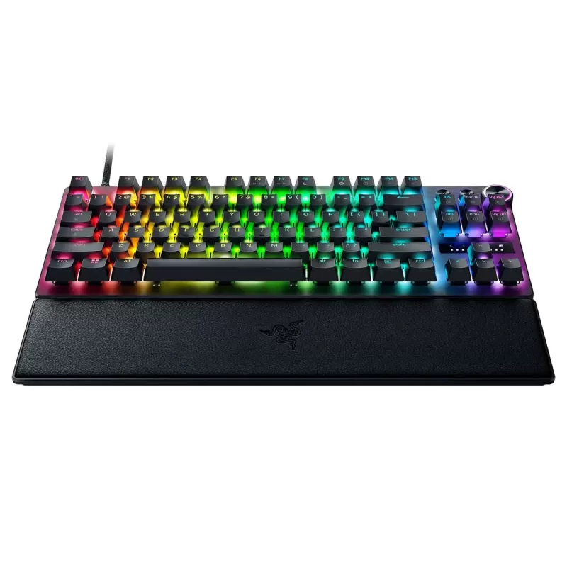 Gaming Keyboard RAZER Huntsman V3 Pro TKL Keyboard Black Color:black