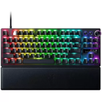Gaming Keyboard RAZER Huntsman V3 Pro TKL Keyboard Black Color:black
