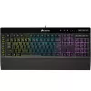 מקלדת גיימינג Corsair K55 RGB צבע שחור