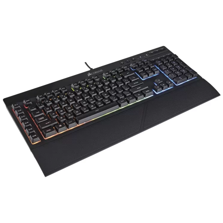 מקלדת גיימינג Corsair K55 RGB צבע שחור