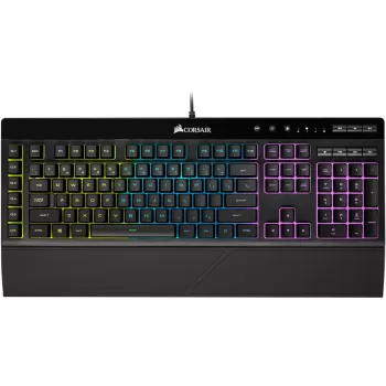 מקלדת גיימינג Corsair K55 צבע שחור