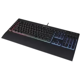 מקלדת גיימינג Corsair K55 RGB צבע שחור