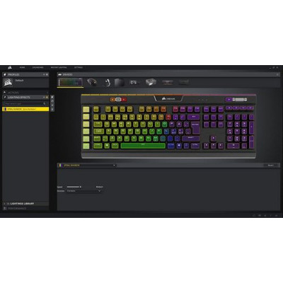 Игровая Клавиатура Corsair K55 Цвет:черный Игровая Клавиатура Corsair K55 Цвет:черный