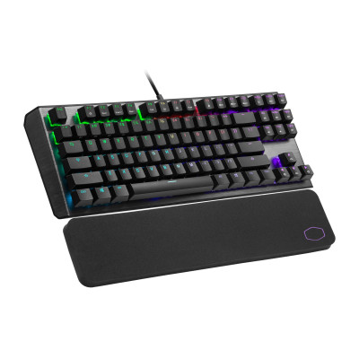 מקלדת גיימינג ומשענת יד למקלדת Cooler Master CK530 V2 מקלדת גיימינג ומשענת יד למקלדת Cooler Master CK530 V2