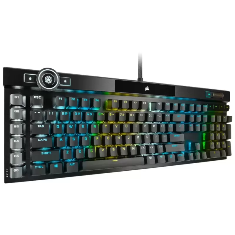 מקלדת גיימינג Corsair K100 RGB Optical OPX Switch שחור