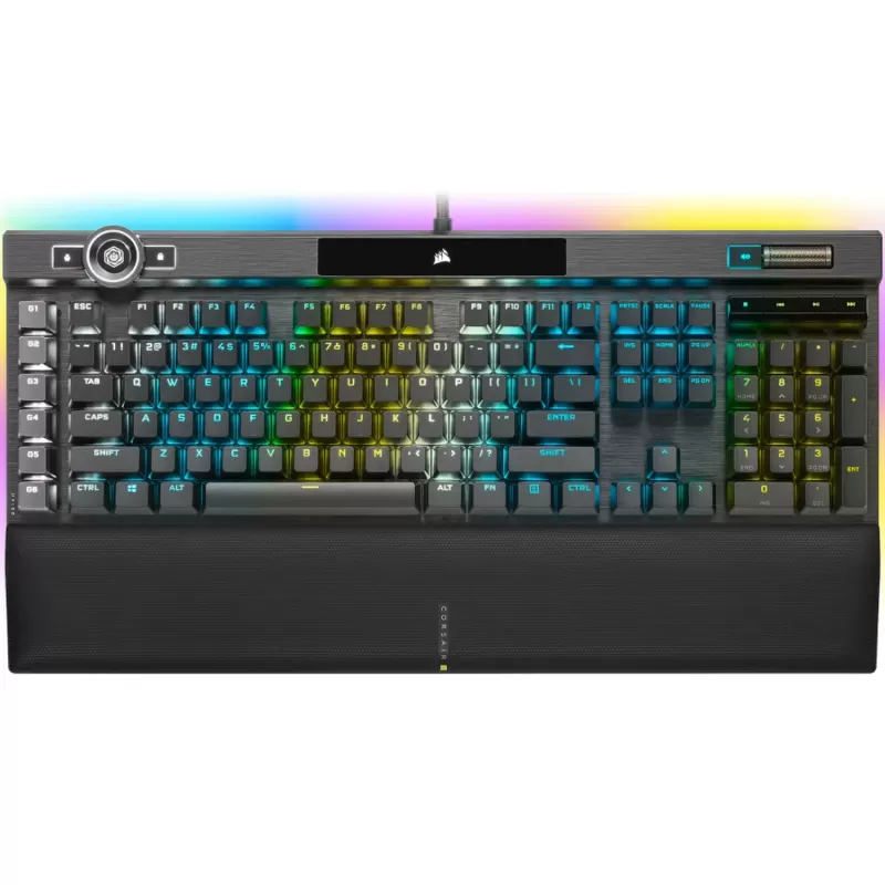 מקלדת גיימינג Corsair K100 RGB Optical OPX Switch שחור