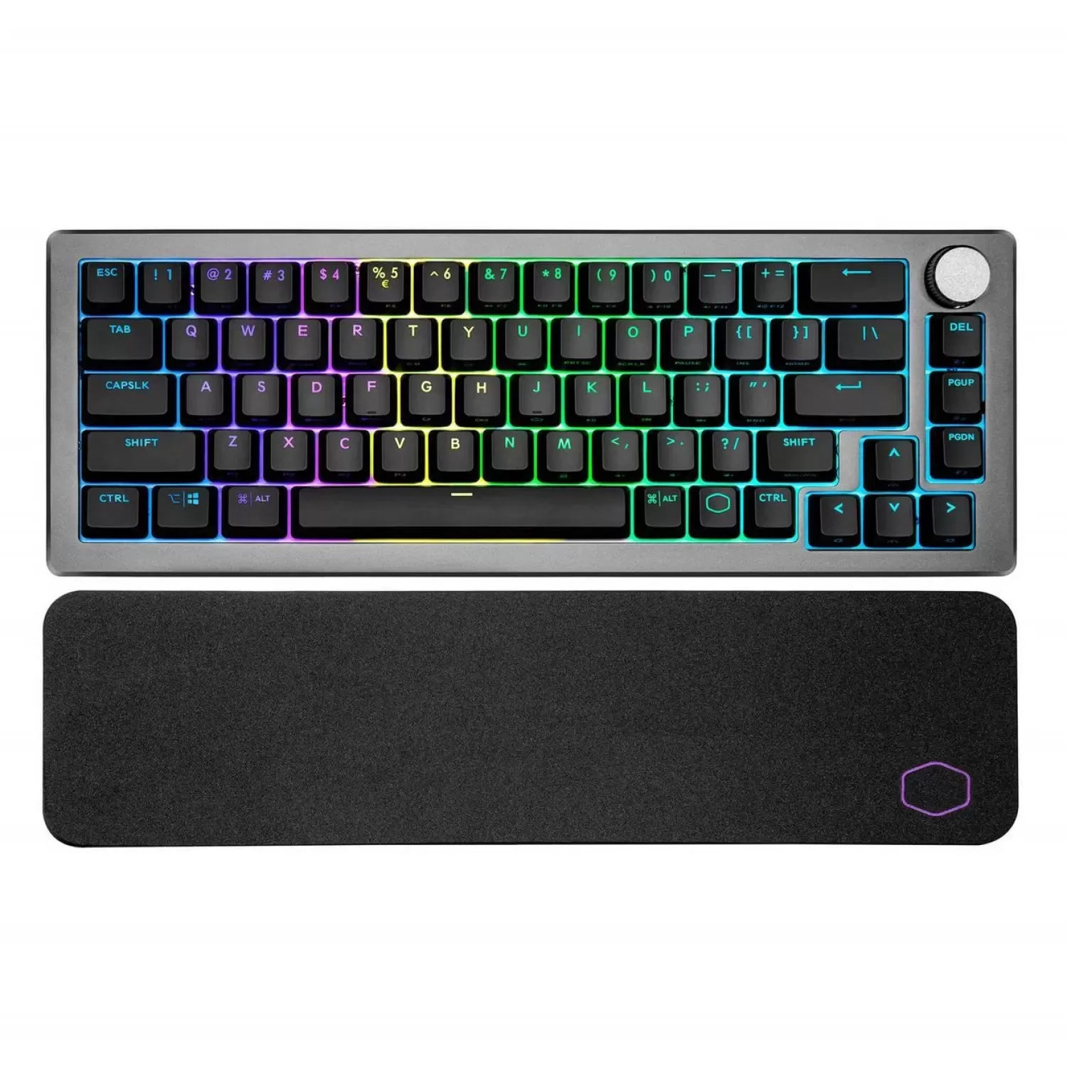 Wireless Gaming Keyboard Cooler Master CK721 Cherry MX RED space gray