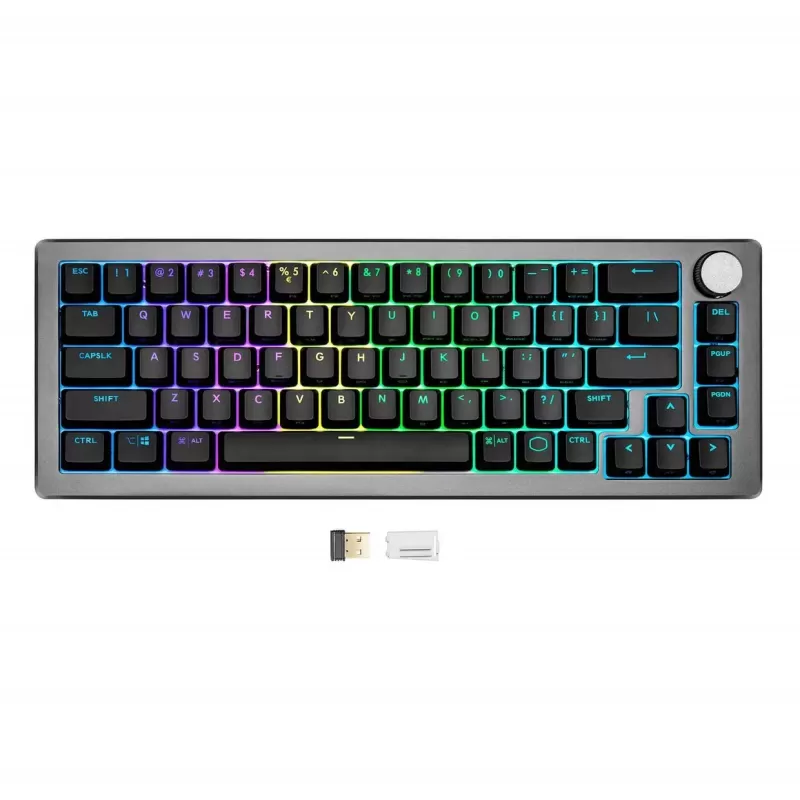 Wireless Gaming Keyboard Cooler Master CK721 Cherry MX RED space gray Wireless Gaming Keyboard Cooler Master CK721 Cherry MX RED space gray