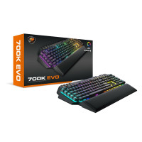 מקלדת גיימינג COUGAR 700K EVO Cherry MX RGB צבע שחור