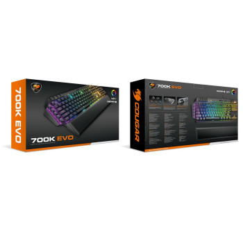 Игровая Клавиатура COUGAR 700K EVO Cherry MX RGB Цвет:черный
