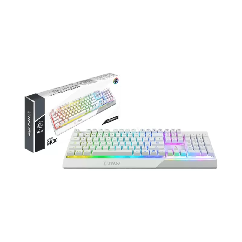 Gaming Keyboard MSI VIGOR GK30 white