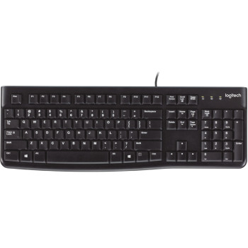 Проводная Клавиатура Logitech K120 USB черный..