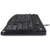 מקלדת חוטית Logitech K120 USB שחור