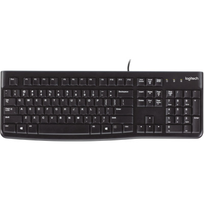Проводная Клавиатура Logitech K120 USB черный Проводная Клавиатура Logitech K120 USB черный