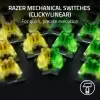 מקלדת גיימינג RAZER BlackWidow V4 Green Switch שחור