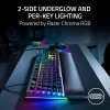 מקלדת גיימינג RAZER BlackWidow V4 Green Switch שחור