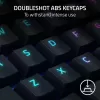 מקלדת גיימינג RAZER BlackWidow V4 Green Switch שחור