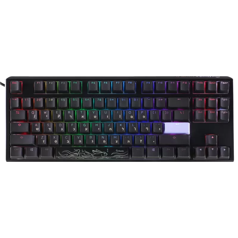 Mechanical keyboard Ducky One 3 TKL Cherry Silent Red Switch