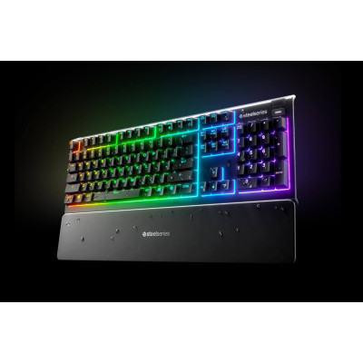 Клавиатура для геймеров SteelSeries Apex 3 US Клавиатура для геймеров SteelSeries Apex 3 US