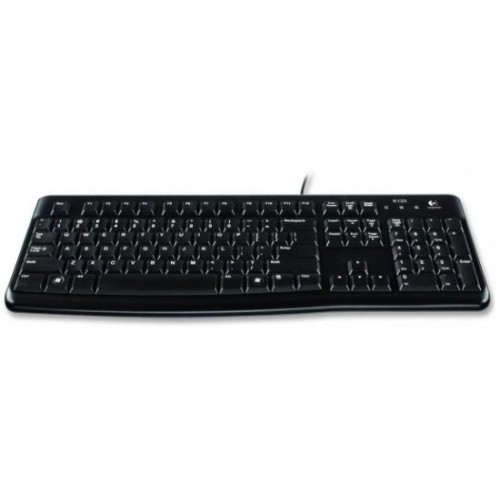 Wired Keyboard Logitech K120 ENGLISH ONLY Color:black..