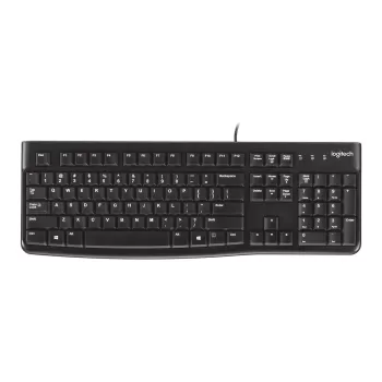 Проводная Клавиатура Logitech K120 ENGLISH ONLY Цвет:чёрный Проводная Клавиатура Logitech K120 ENGLISH ONLY Цвет:чёрный