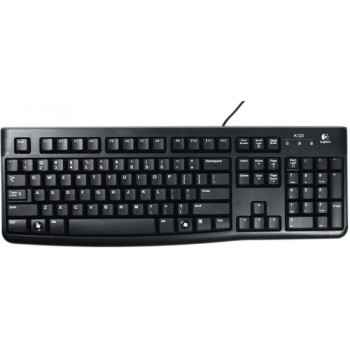 Проводная Клавиатура Logitech K120 ENGLISH ONLY Цвет:черный..