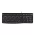 Wired Keyboard Logitech K120 ENGLISH ONLY Color:black