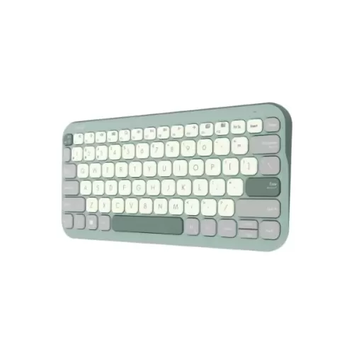 מקלדת אלחוטית Bluetooth Asus Marshmallow KW100 BT לאטה תה ירוק