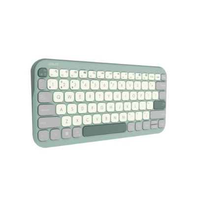 Bluetooth Wireless Keyboard ASUS Marshmallow KW100 BT Green Tea Latte Bluetooth Wireless Keyboard ASUS Marshmallow KW100 BT Green Tea Latte
