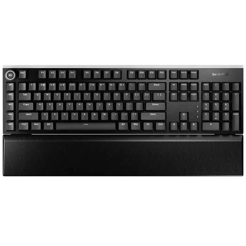 Mechanical gaming keyboard be quiet! Light Mount Silent Tactile ARGB Color:black