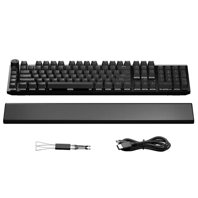 Mechanical gaming keyboard be quiet! Light Mount Silent Tactile ARGB Color:black