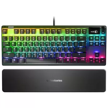 Механическая игровая клавиатура SteelSeries Apex 7 TKL - Red Switch English only Цвет:чёрный