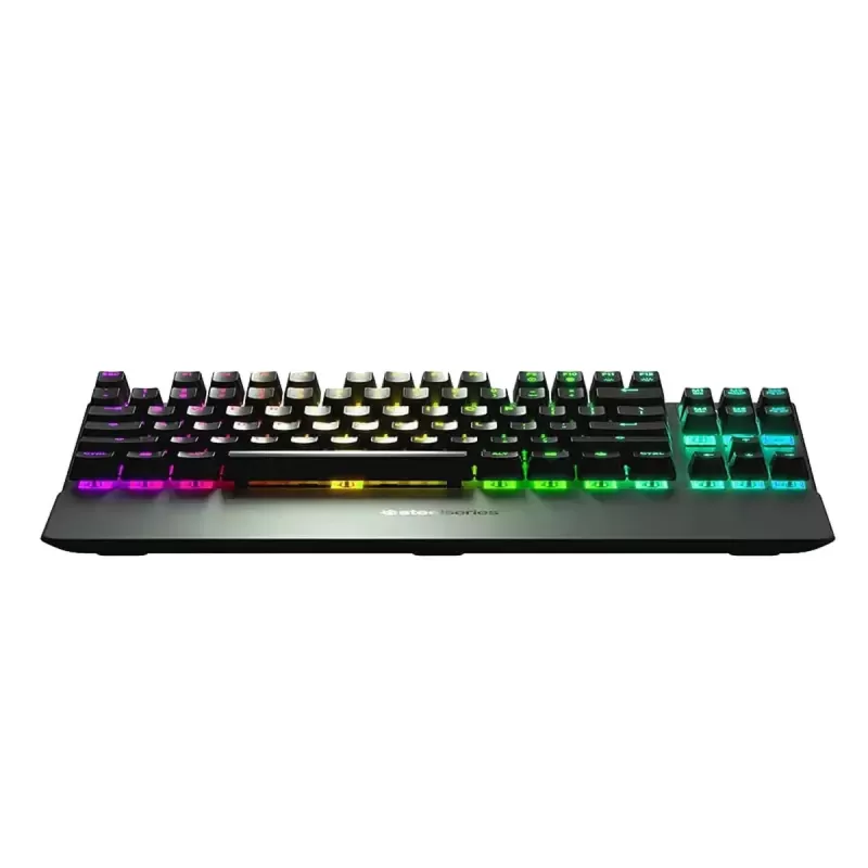 מקלדת גיימינג מכאנית SteelSeries Apex 7 TKL - Red Switch English only צבע שחור