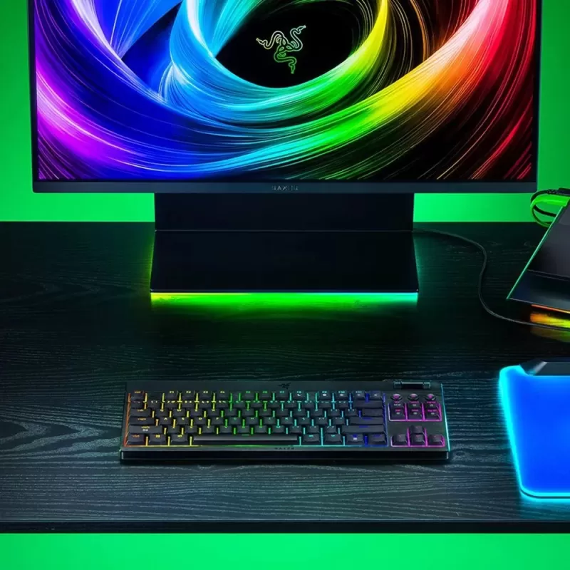 מקלדת גיימינג אלחוטית RAZER BLACKWIDOW V4 LOW-PROFILE TENKEYLESS HYPERSPEED מקלדת גיימינג אלחוטית RAZER BLACKWIDOW V4 LOW-PROFILE TENKEYLESS HYPERSPEED