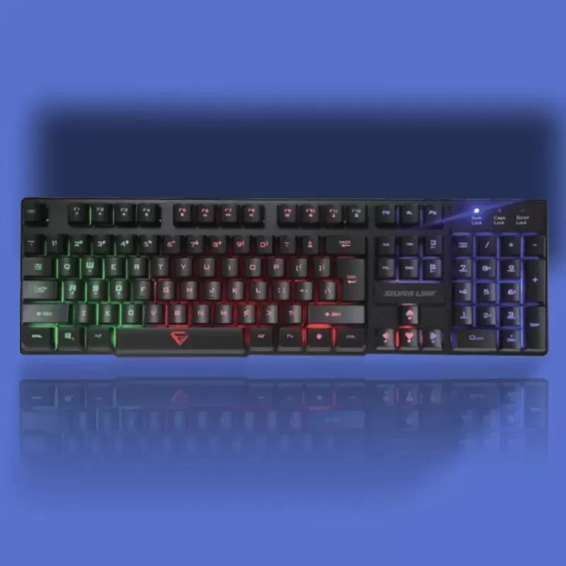 Gaming Keyboard Silver Line GKB-209 Color:black