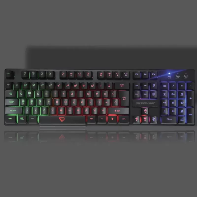 Gaming Keyboard Silver Line GKB-209 Color:black
