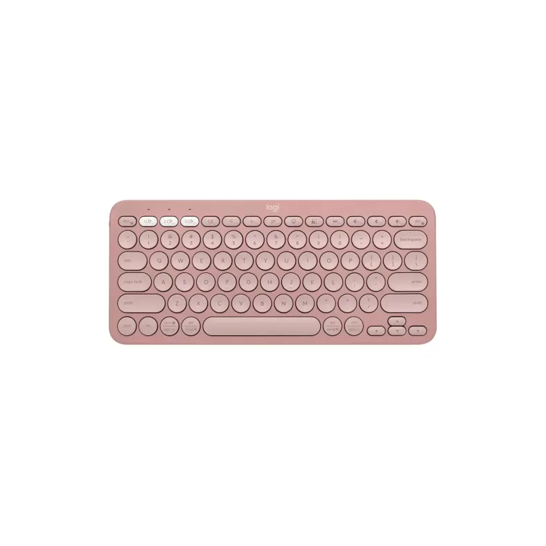 Беспроводная Клавиатура Logitech PEBBLE KEYS 2 K380S- pink Беспроводная Клавиатура Logitech PEBBLE KEYS 2 K380S- pink