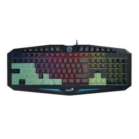 מקלדת Genius SCORPION K9Gaming backlights keyboard צבע שחור