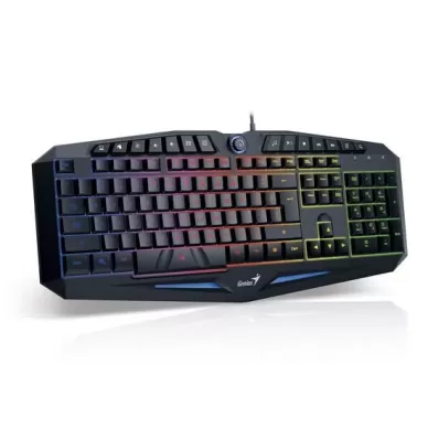 מקלדת Genius SCORPION K9Gaming backlights keyboard צבע שחור