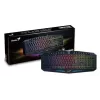 מקלדת Genius SCORPION K9Gaming backlights keyboard צבע שחור
