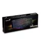 מקלדת Genius SCORPION K9Gaming backlights keyboard צבע שחור