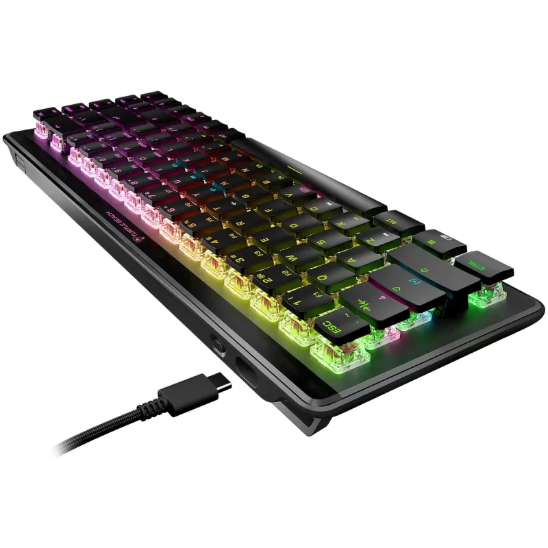 מקלדת גיימינג אלחוטית Turtle Beach Vulcan II Mini Air שחור מקלדת גיימינג אלחוטית Turtle Beach Vulcan II Mini Air שחור