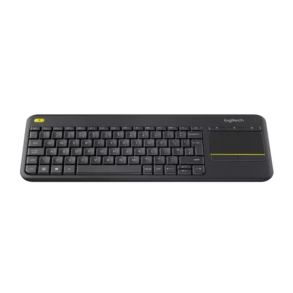 מקלדת אלחוטית Logitech Wireless Touch K400 Plus שחור
