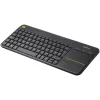 מקלדת אלחוטית Logitech Wireless Touch K400 Plus שחור