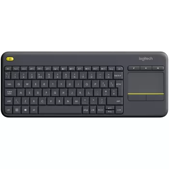 Wireless Keyboards Logitech Wireless Touch K400 Plus black