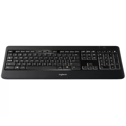Keyboard Logitech Illuminated K800 Color:black
