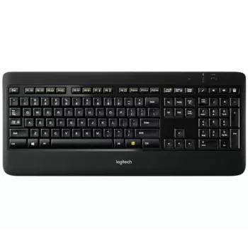 Keyboard Logitech Illuminated K800 Color:black